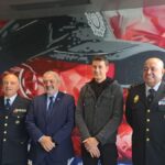 La Comisaría de Miranda de Ebro presenta un mural en homenaje a la infancia con motivo del bicentenario de la Policía Nacional